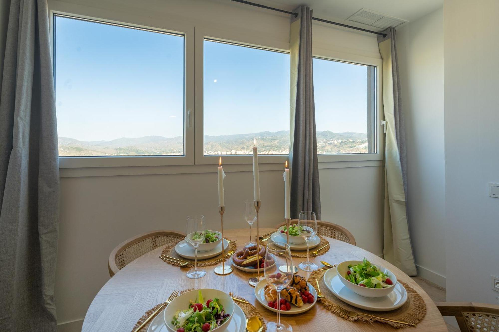 Xpce Urban 3 Malaga Skyline - Parking Free Apartment Exterior photo
