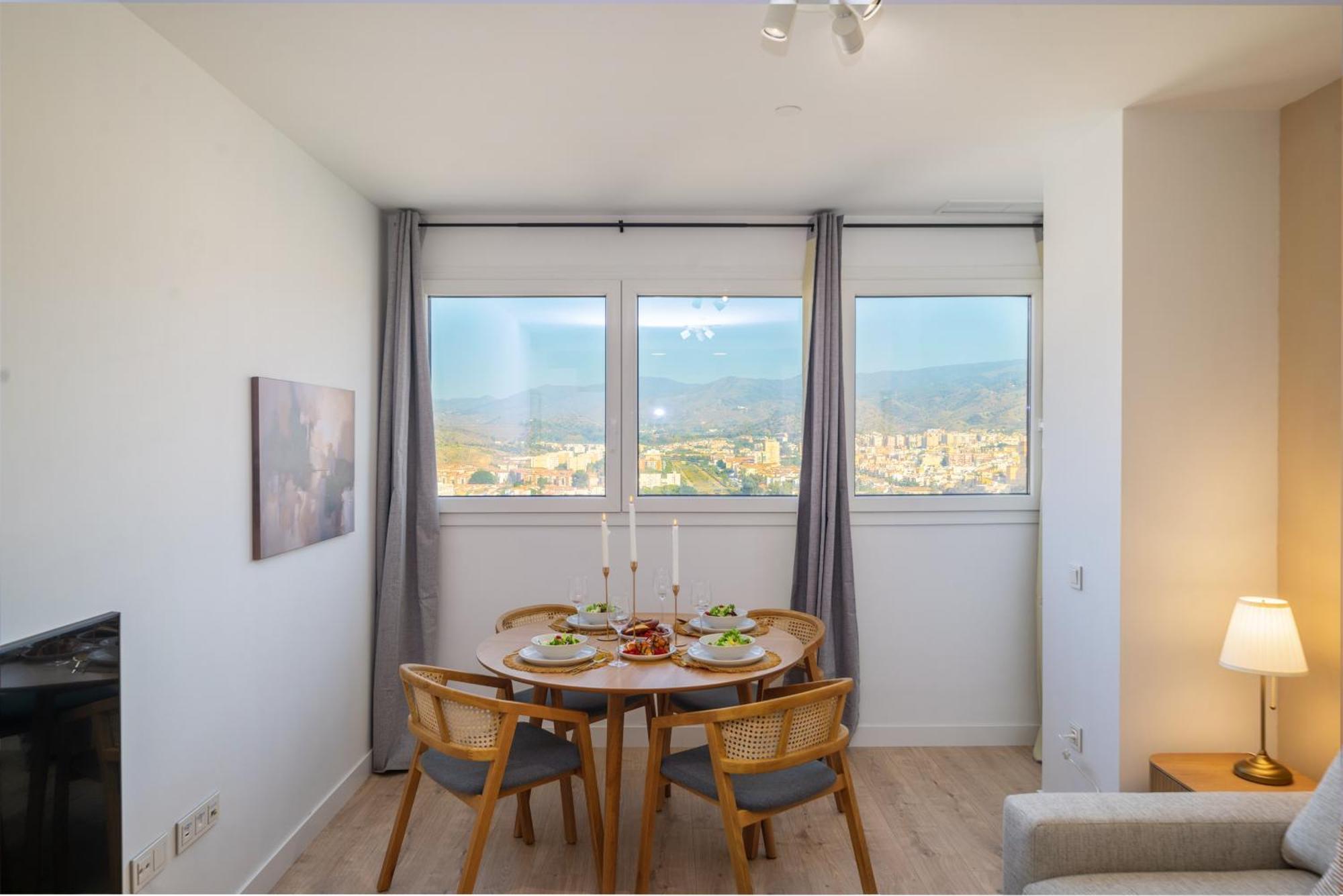 Xpce Urban 3 Malaga Skyline - Parking Free Apartment Exterior photo